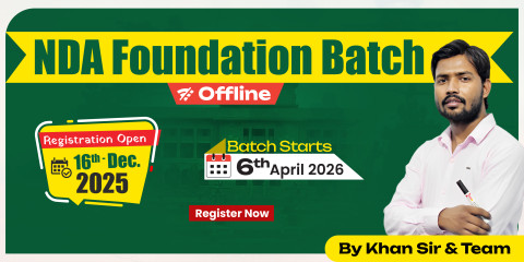 NDA Foundation Batch Offline Dehradun
