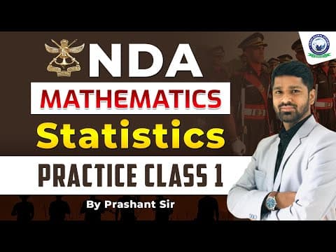 NDA/Airforce/Navy ICG || Statistics (सांख्यिकी) || Practice Class - 1 || Maths By Prashant Sir #kgs